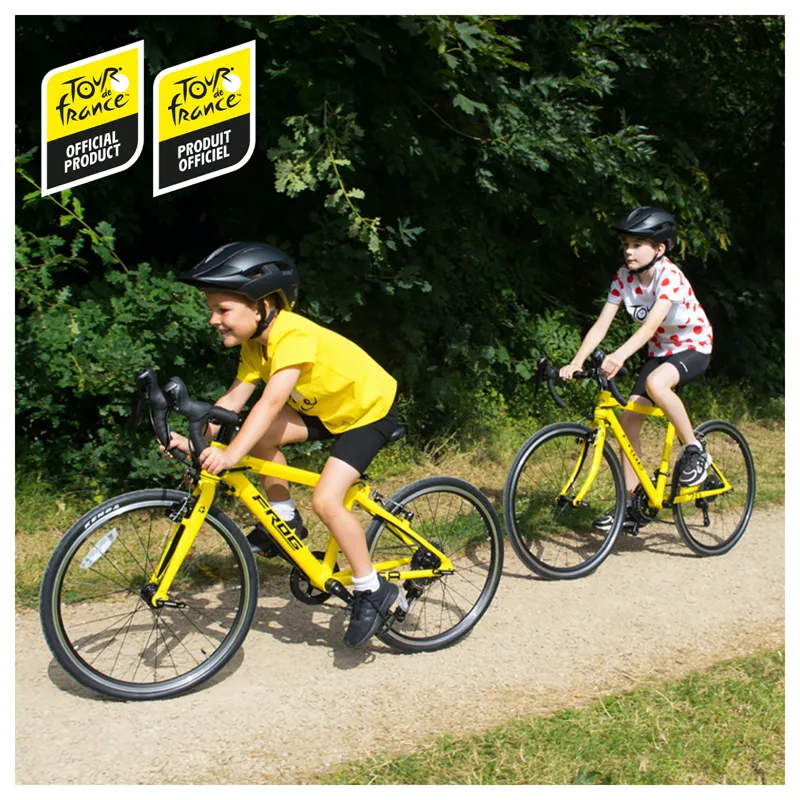 Frog 70 Kids Gravel Road Bike for Age 11-14 Year Tour de France Yellow-4